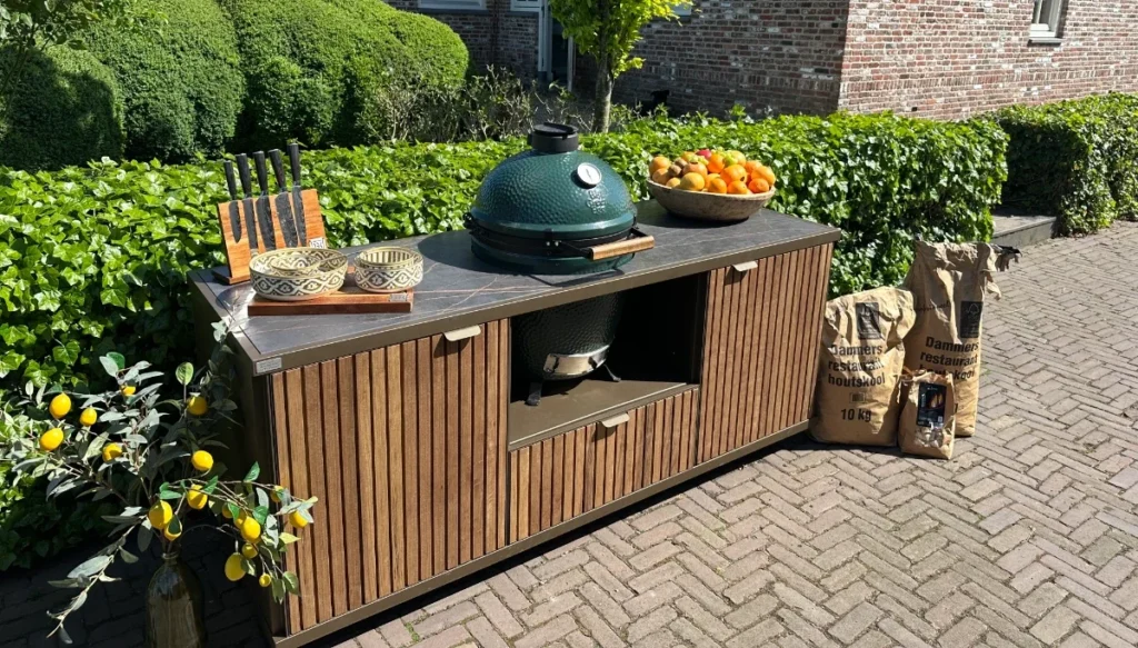 de beste buitenkeukens voor je Big Green Egg